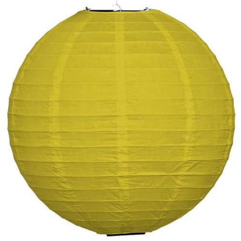 Gele lampion voor buiten Ø35cm, Hobby en Vrije tijd, Feestartikelen, Nieuw, Verzenden
