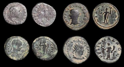 Romeinse Rijk Lot of 3 Roman Bronze Coins, Vitellius, Postzegels en Munten, Munten | Europa | Niet-Euromunten