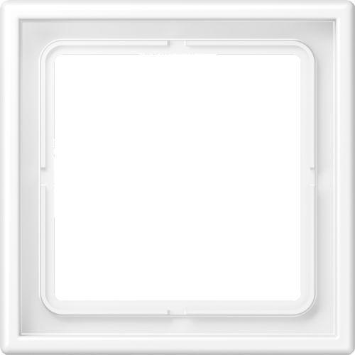 JUNG LS990 Afdekraam 1-voudig sneeuwwit mat LS981WWM, Doe-het-zelf en Verbouw, Elektra en Kabels, Nieuw, Ophalen of Verzenden