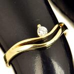 Ring - 18 karaat Geel goud Diamant (Natuurlijk), Sieraden, Tassen en Uiterlijk, Ringen, Nieuw