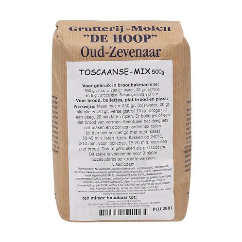 Molen de Hoop Toscaanse mix 500gr, Hobby en Vrije tijd, Taarten en Cupcakes maken, Nieuw, Verzenden