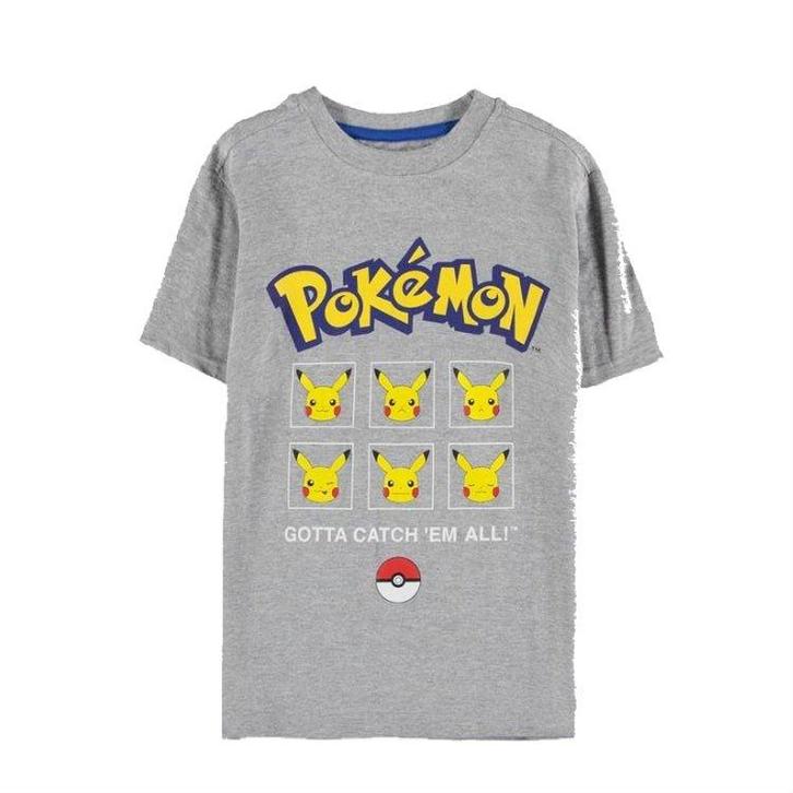 Pokémon Pika Boys T-shirt, Spelcomputers en Games, Spelcomputers | Overige Accessoires, Verzenden