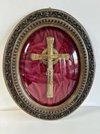 Vintage Relikwie - Gips, Metaal - 1900-1910 - Wandtableau