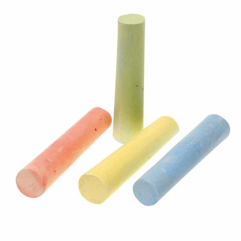 Eddy Toys Stoepkrijtset - 6 Kleuren - Creatief Tekenplezi..., Kinderen en Baby's, Speelgoed | Overig, Nieuw, Ophalen of Verzenden