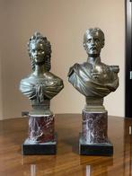 Buste, A pair of busts of Francis II, King of the Two, Antiek en Kunst