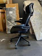 Refurbished Humanscale Freedom Full Option | Hoofdsteun, Verzenden, Zwart, Zo goed als nieuw, Bureaustoel
