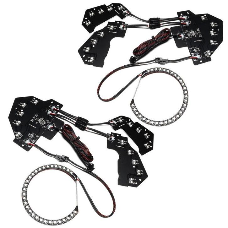 Oracle 18-21 Ford Mustang Dynamic DRL w/ Halo Kit &, Auto-onderdelen, Verlichting, Ophalen of Verzenden