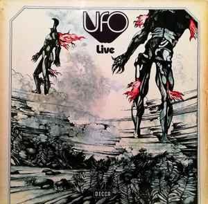 LP gebruikt - UFO - Live, Cd's en Dvd's, Vinyl | Rock, Zo goed als nieuw, Verzenden
