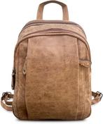 THL Design Dames Rugzak Kleine Rugtas Bruin, Overige merken, Minder dan 30 cm, Verzenden, 25 tot 40 cm
