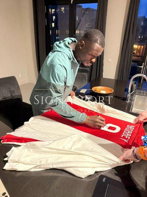 AJAX - Europese voetbal competitie - Brobbey - Voetbalshirt, Verzamelen, Overige Verzamelen