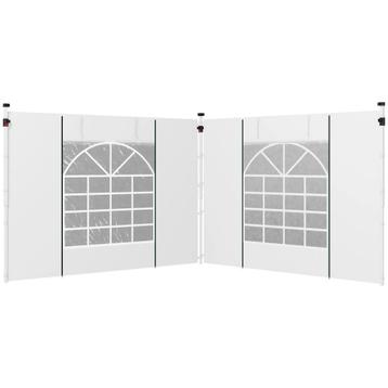 TRUUSK Zijpanelen Set - Voor 3x3/3x6 M Partytent - Met Venst beschikbaar voor biedingen