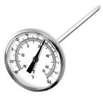GGM Gastro | Insteekthermometer - Ø 45mm - Chroomnikkelstaal, Verzenden, Nieuw