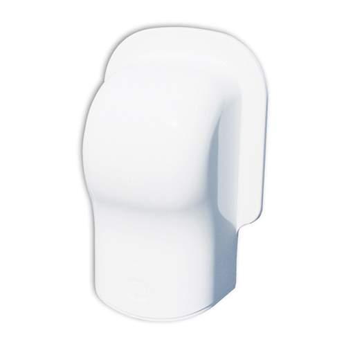 Tecnosystemi Optima muur afdekkap TM100 Zuiverwit RAL901..., Witgoed en Apparatuur, Airco's