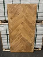 Online veiling: 60,00 m2 eiken visgraat parket, naturel, Nieuw
