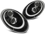 Koplampen Tube Lights | Porsche 911 (997) 2004-2009 | zwart, Verzenden, Nieuw, Porsche