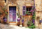 Straatje in Toscane 2 fotobehang, Huis en Inrichting, Stoffering | Behang, Romantisch, Verzenden