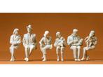 Preiser 45179 Sitzende Personen. 6 unbemalte 1:22,5, Hobby en Vrije tijd, Modelbouw | Figuren en Diorama's, Ophalen of Verzenden