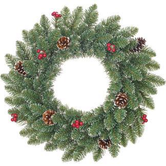Kerstkrans | Black Box | Creston | Ø 45 cm, Diversen, Kerst, Nieuw, Verzenden