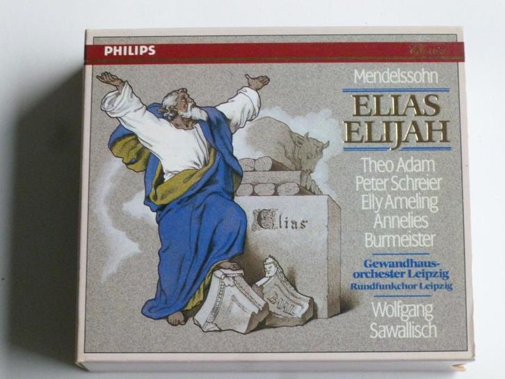 Mendelssohn - Elias / Elly Ameling, Wolfgang Sawallisch (2 C, Cd's en Dvd's, Cd's | Klassiek, Zo goed als nieuw, Verzenden