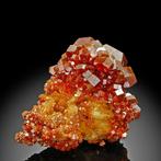 Unieke kleur! Vanadinite Kristalcluster - Hoogte: 3.6 cm -