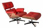 EA670 DD design Lounge stoel met HockerLounge, Nieuw, Verzenden