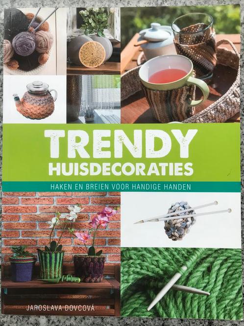 Trendy huisdecoraties: haken en breien voor handige handen., Boeken, Hobby en Vrije tijd, Breien en Haken, Gelezen, Verzenden