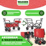 KESSER® Bolderkar - Opvouwbaar - Bolderwagen - Rood, Verzenden, Nieuw