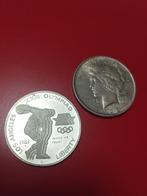 Verenigde Staten. A Pair (2x) of USA Silver Dollars, 1922, Postzegels en Munten, Munten | Europa | Niet-Euromunten