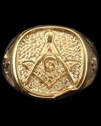 Chevalière Franc-Maçon (Équerre & Compas): Spirituele