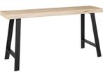 Mica Decorations Plano Bank - L92 x B31 x H46 cm - Vurenhout, Huis en Inrichting, Banken | Bankstellen, Verzenden, Nieuw