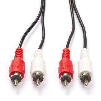 Tulp kabel | Nedis | 10 meter (Stereo), Audio, Tv en Foto, Audiokabels en Televisiekabels, Nieuw, Verzenden