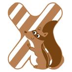 Nieuw Small Foot - Houten Dieren Kinderletter - X, Kinderen en Baby's, Speelgoed | Educatief en Creatief, Ophalen of Verzenden
