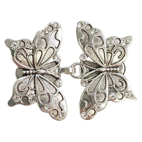 Fako Bijoux® - Vestsluiting Classic - Vestclip - Vlinder, Sieraden, Tassen en Uiterlijk, Broches, Verzenden