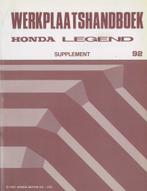 1992 Honda Legend Werkplaatshandboek Supplement, Auto diversen, Handleidingen en Instructieboekjes, Verzenden