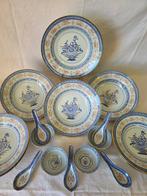 Véritable Porcelaine de Jingdezhen Chine - Tafelservies (17), Antiek en Kunst