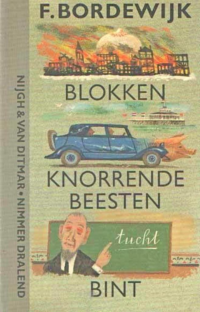 BLOKKEN/KNORRENDE BEESTEN PAP. 9789023656722 Bordewyk, Boeken, Romans, Gelezen, Verzenden
