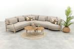 4SO Mykonos/Mindo organische loungeset - Latte, Verzenden, Nieuw, Hout, Loungeset