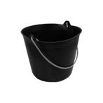 Emmer | Toolland | 11 liter (PVC, Zwart), Tuin en Terras, Verzenden, Nieuw