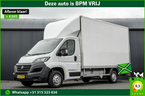 Fiat Ducato **2.3 MultiJet | Bakwagen met Laadklep | Euro 6, Auto's, Bestelauto's, Lease, Handgeschakeld, Wit, Fiat, Grijs, Stof