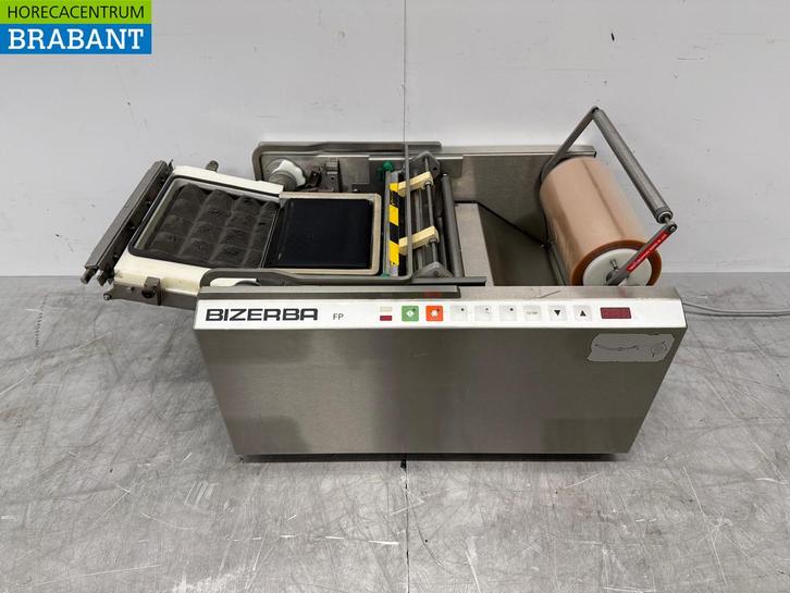 RVS Bizerba Vleesverpakkingsmachine 230V Horeca, Zakelijke goederen, Horeca | Keukenapparatuur, Gebruikt, Ophalen of Verzenden