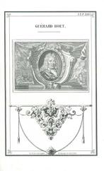 Portrait of Gerard Hoet, Antiek en Kunst, Kunst | Etsen en Gravures