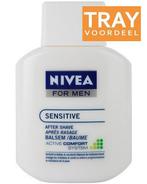 NIVEA FOR MEN SENSITIVE AFTERSHAVE BALSEM TRAY 24 X 100 ML, Verzenden, Nieuw