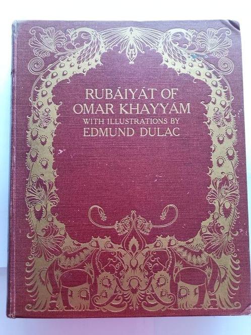 Edward Fitzgerald/ Edmund Dulac - Rubaiyat of Omar Khayyam -, Antiek en Kunst, Antiek | Boeken en Bijbels