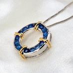 Zonder Minimumprijs - Halsketting Zilver - 1.30ct. tw., Sieraden, Tassen en Uiterlijk, Kettingen, Nieuw