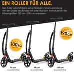 KESSER® Stuntstep voor Volwassenen en Kinderen - Opvouwbaar, Verzenden, Nieuw