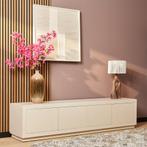 *WOONWINKEL* Starfurn Brussel Beige Tv-meubel Robuust Design, Huis en Inrichting, Kasten | Televisiemeubels, Verzenden, Nieuw