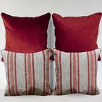 New set of 4 cushions. Two of them made with Colefax and