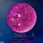 Roberto Mauri (1977) - Luna magenta sul mare notturno