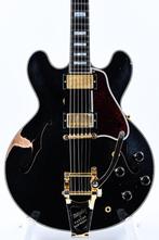 Gibson Custom Shop 59 ES355 Heavy Aged Ebony 2020, Muziek en Instrumenten, Ophalen of Verzenden, Gebruikt, Hollow body, Gibson