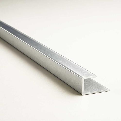 Aluminium eindprofiel Zilver 4 mm, Doe-het-zelf en Verbouw, IJzerwaren en Bevestigingsmiddelen